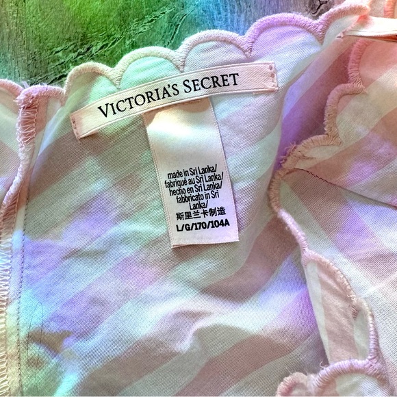 Victoria Secret Pink Striped Slip-dress - Picture 3 of 8